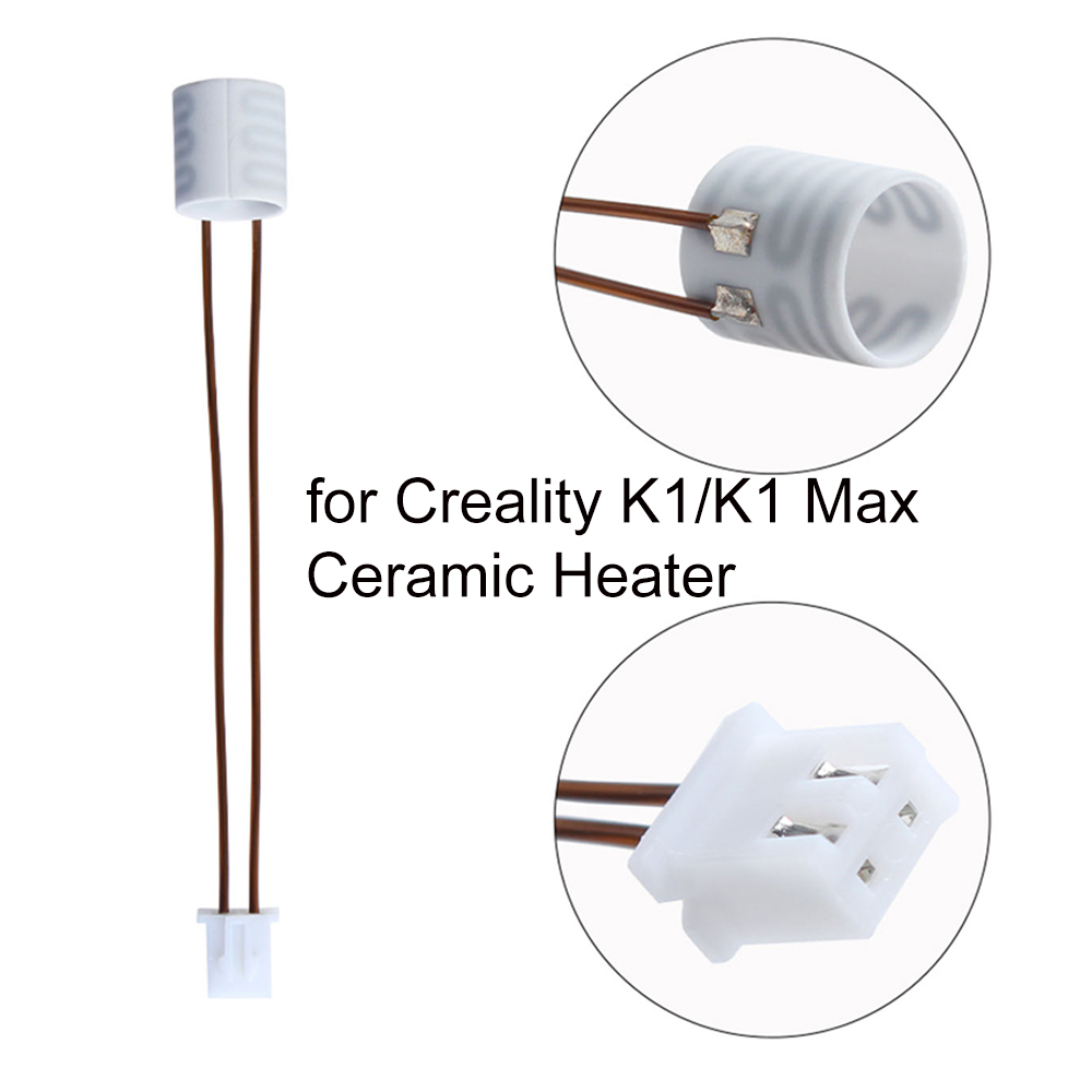 Ceramic Heat Emitter - Para creality k1/k1 max termistor aquecedor