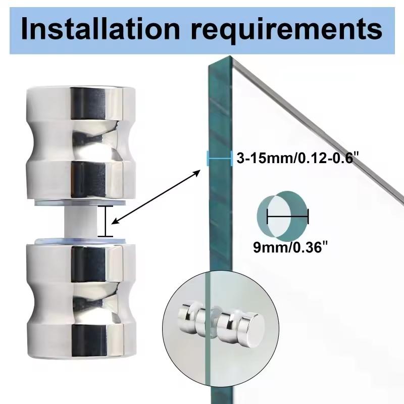 Puxador Elegante para Porta de - Glass Door Hinge avaliação e preço