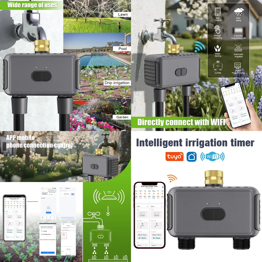 WAP01 Temporizador de Água Int - Timer Dual Outlet avaliação e preço