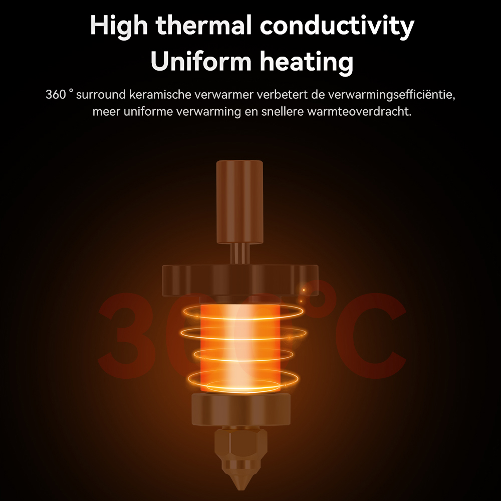 Kit Hotend Ender-3 V3 KE, Bico - Ceramic Heat Emitter avaliação e preço
